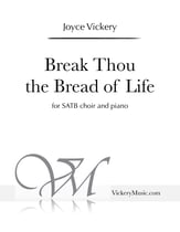 Break Thou the Bread of Life SATB choral sheet music cover